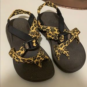 Leopard Print Chacos